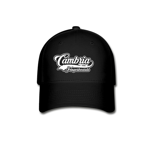 OG Cambria Fingerboards Logo Baseball Cap - black