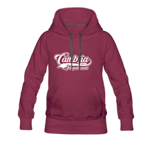 Load image into Gallery viewer, Women’s OG Cambria Fingerboards Logo - burgundy
