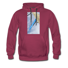 Load image into Gallery viewer, Men&#39;s Cambria Fingerboards Street Sign Logo Hoodie - burgundy
