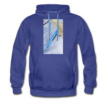 Load image into Gallery viewer, Men&#39;s Cambria Fingerboards Street Sign Logo Hoodie - royalblue
