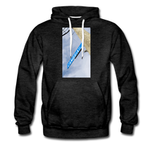 Load image into Gallery viewer, Men&#39;s Cambria Fingerboards Street Sign Logo Hoodie - charcoal gray
