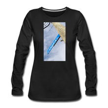 Load image into Gallery viewer, Women’s Cambria Fingerboards Street Sign Logo Long Sleeve - black
