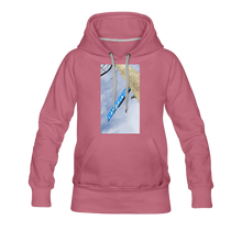 Load image into Gallery viewer, Women’s Cambria Fingerboards Street Sign Logo Hoodie - mauve
