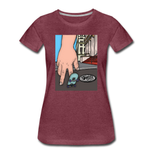 Load image into Gallery viewer, Women’s Premium T-Shirt - heather burgundy
