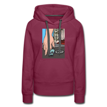 Load image into Gallery viewer, Women’s Premium Hoodie - burgundy
