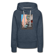 Load image into Gallery viewer, Women’s Premium Hoodie - heather denim
